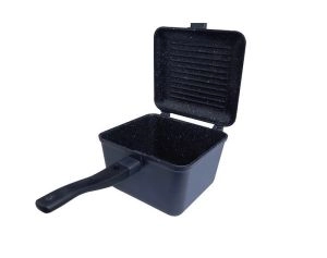 Panvica Connect Deep Pan and Griddle XL Granite Edition